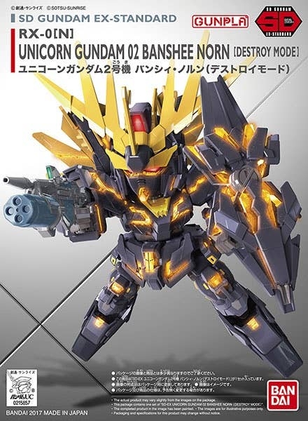 SDEX UNICORN GUNDAM 02 BANSHEE NORN (DESTROY MODE)