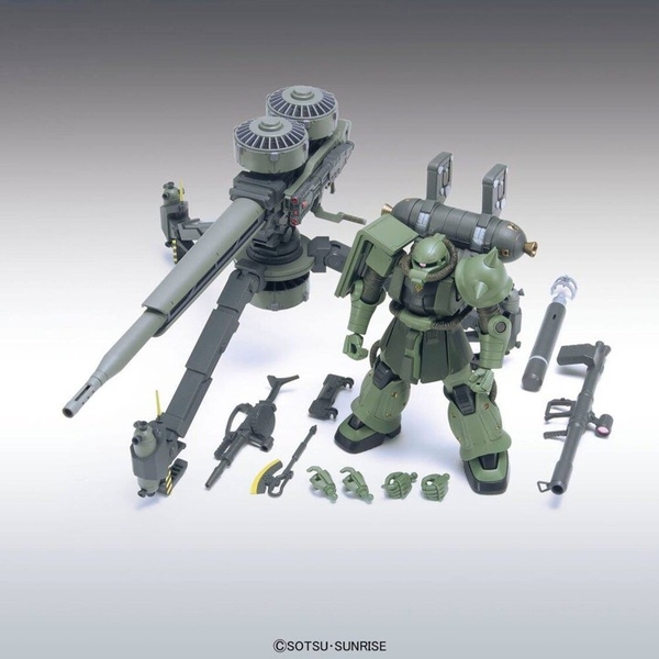 HGGT 1/144 ZAKU II+BIG GUN SET [GUNDAM THUNDERBOLT Ver.]