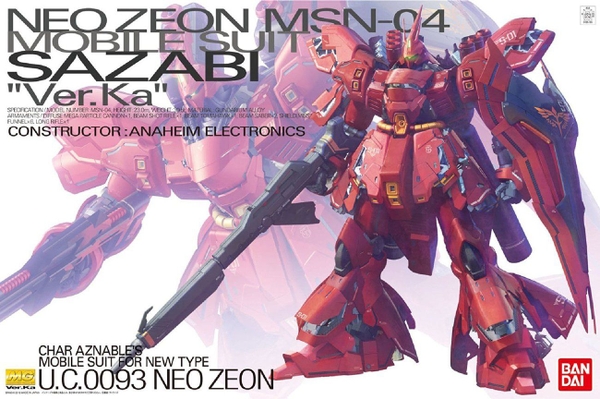 MG 1/100 SAZABI Ver.Ka