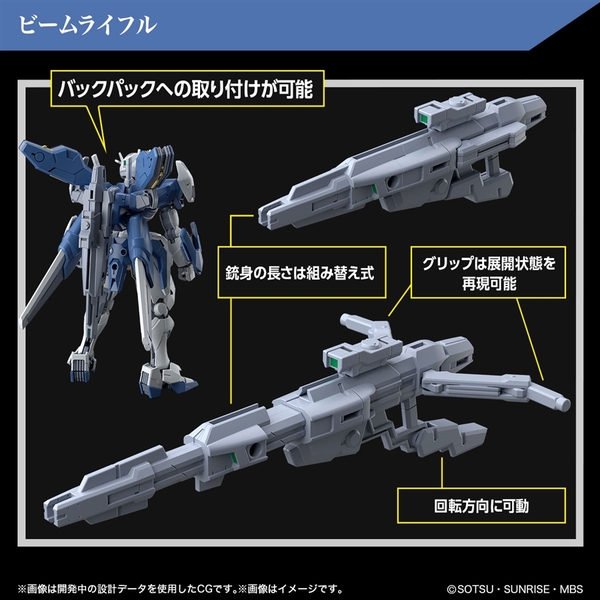 HG TWFM 1/144 GUNDAM AERIAL REBUILD