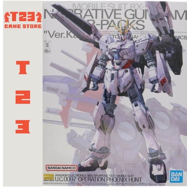 MG 1/100 NARRATIVE GUNDAM B PACKS Ver.Ka