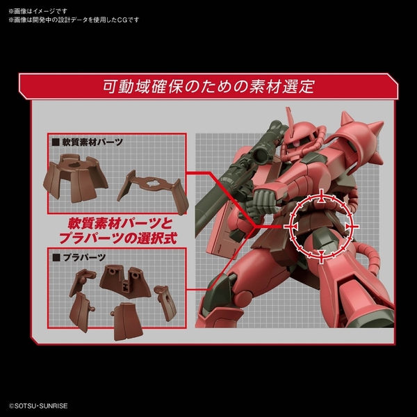HGUC 1/144 CHAR’S ZAKU Ⅱ