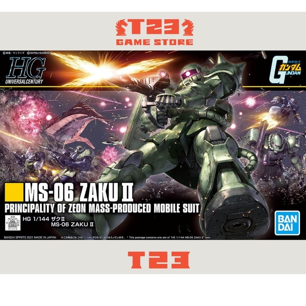 HGUC 1/144 MS-06 ZAKU II
