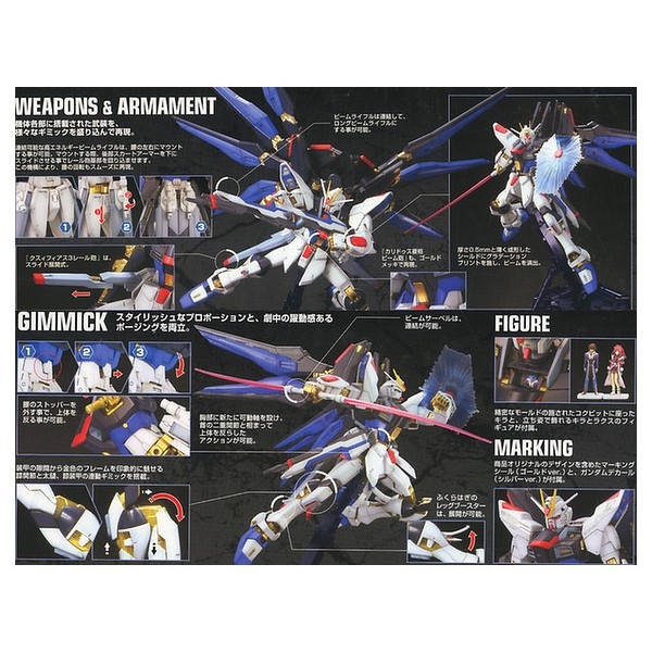 MG 1/100 STRIKE FREEDOM GUNDAM FULL BURST MODE