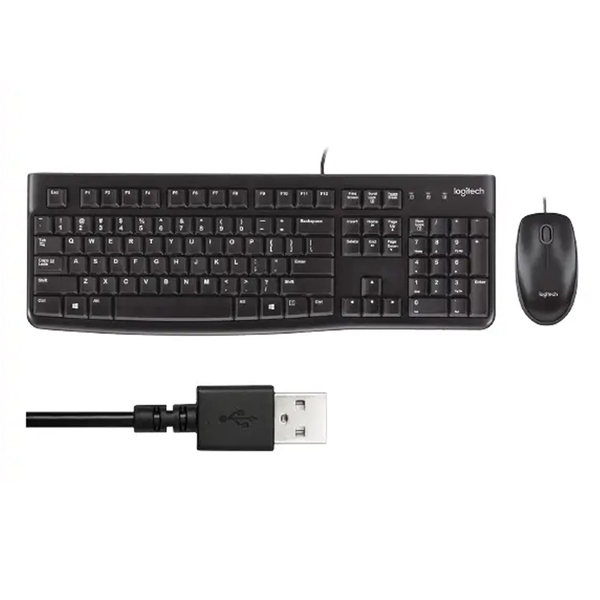 Bàn Phím Chuột Có Dây Logitech MK120
