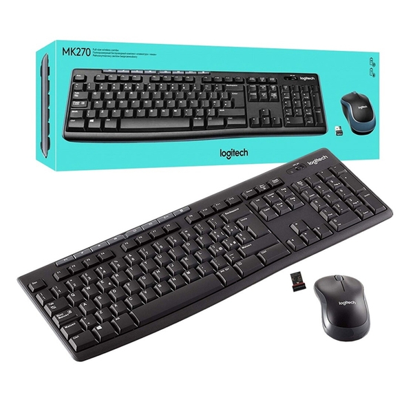 Bàn phím chuột Logitech MK270r
