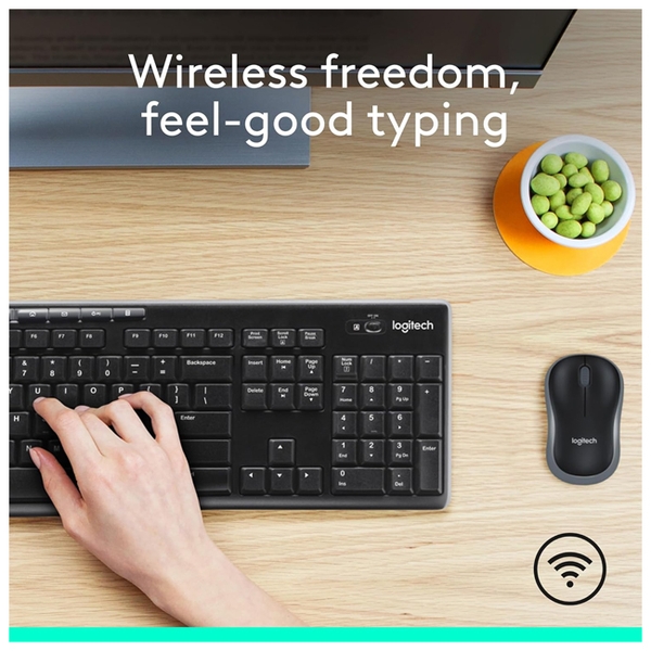 Bàn phím chuột Logitech MK270r