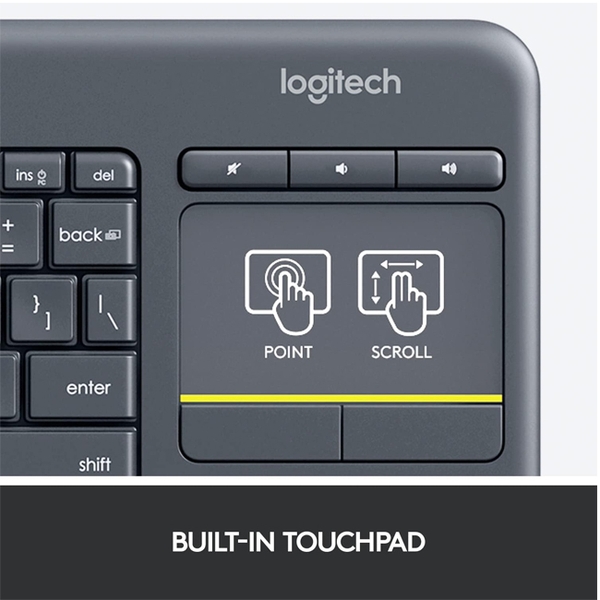 Bàn phím Logitech K400 Plus