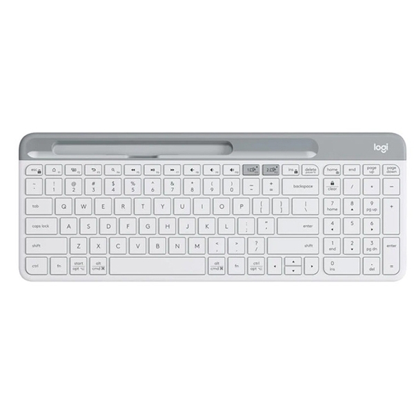 Bàn Phím Không Dây Logitech Slim K580 (trắng)