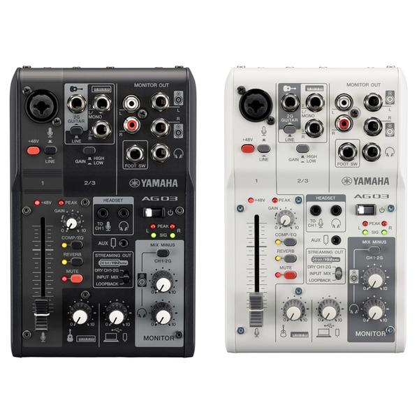 Bộ Mixer livestream Yamaha AG03MK2