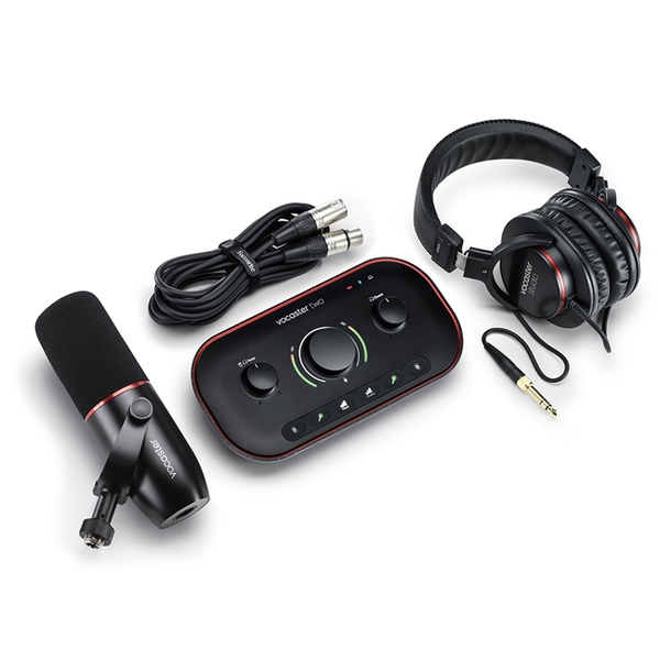 Combo Focusrite Vocaster Two Studio - Hàng Chính Hãng tặng kèm chân và màn lọc