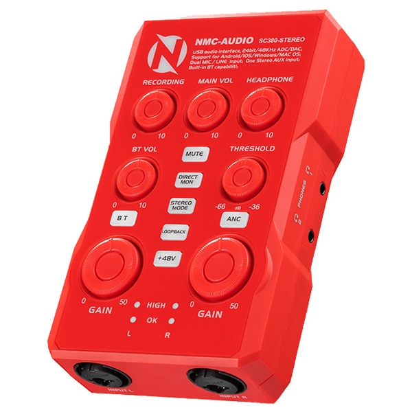 Boxlive Streaming Audio Interface SC380 Stereo for iOS/Android