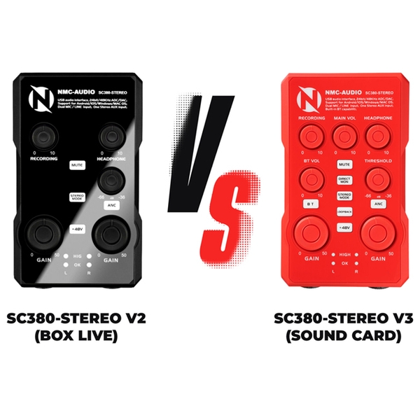 Boxlive Streaming Audio Interface SC380 Stereo for iOS/Android