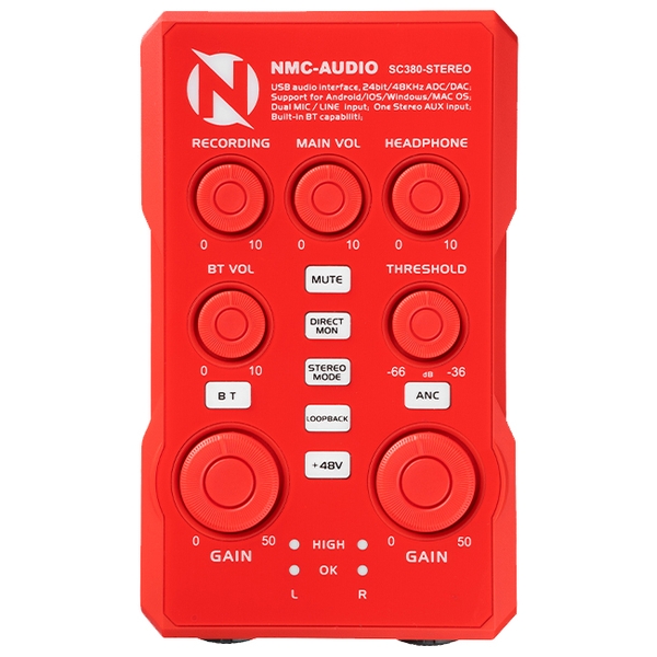 Boxlive Streaming Audio Interface SC380 Stereo for iOS/Android