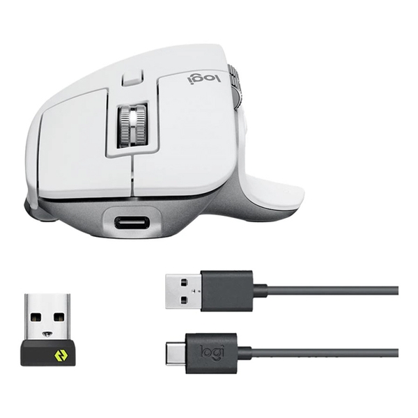Chuột Logitech Master 3s (trắng xám)
