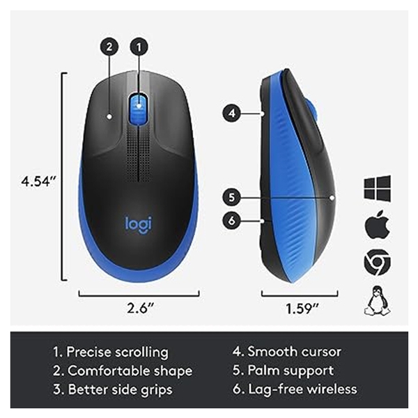 Chuột Không Dây Logitech M190