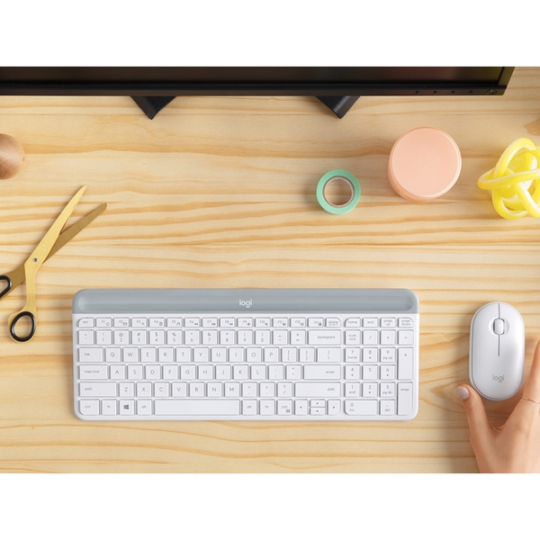 Combo Bàn Phím Chuột Không Dây Logitech MK470 Slim