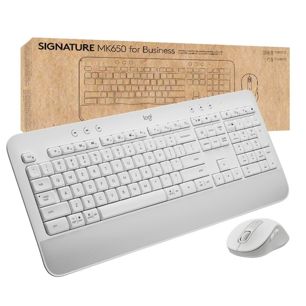 Bộ bàn phím chuột không dây Logitech MK650 Business