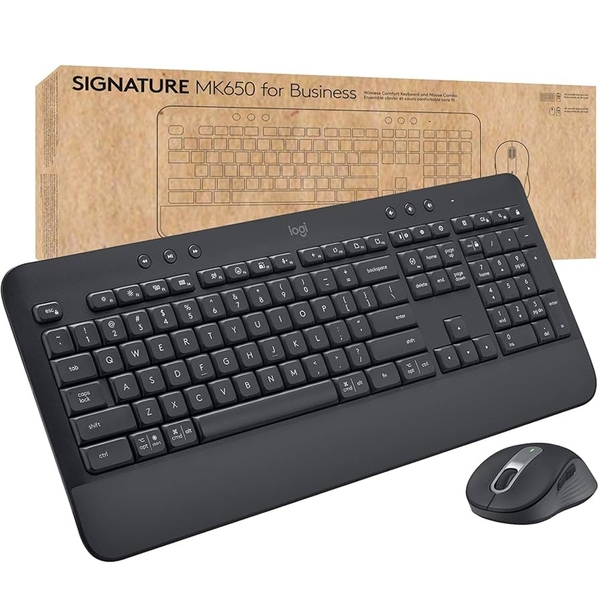 Bộ bàn phím chuột không dây Logitech MK650 Business