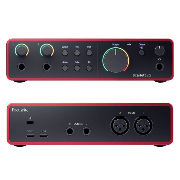 Combo thu âm Focusrite Scarlett 2i2 Studio (Gen 4)