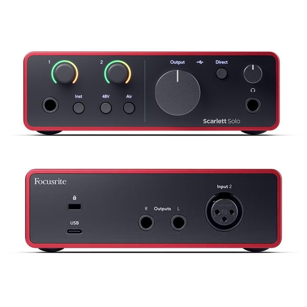 Combo thu âm Focusrite Scarlett Solo Studio (Gen 4)