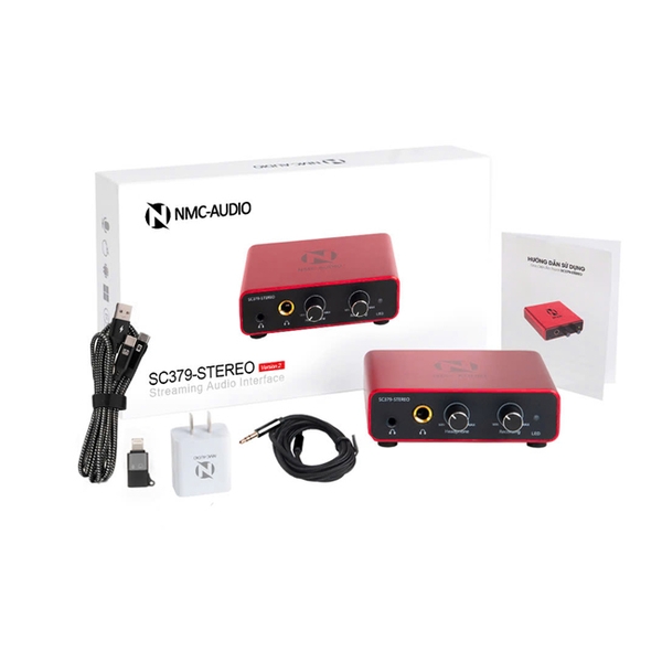 Boxlive Streaming Audio Interface SC379-Stereo for iOS/Android
