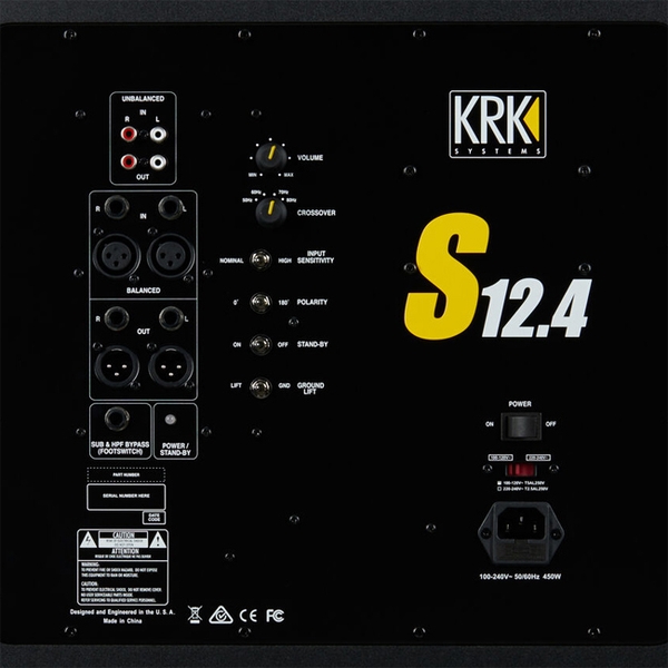 Loa Sub kiểm âm KRK S12.4