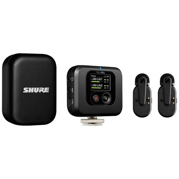 Micro cài áo không dây cho máy ảnh Shure Movemic Two Receiver kit