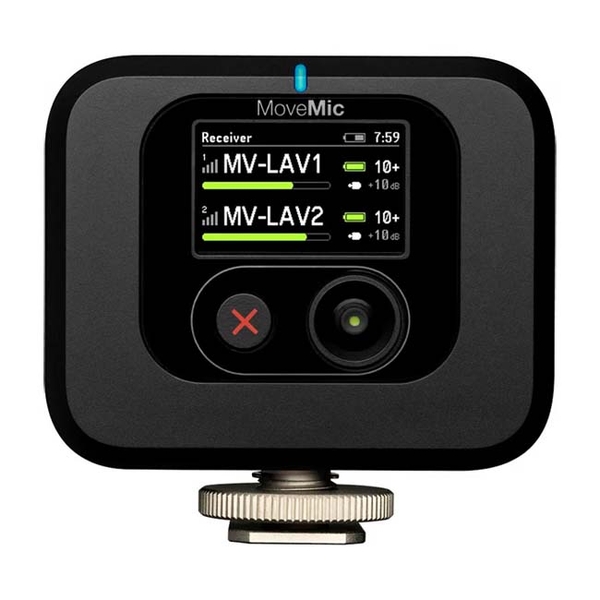 Micro cài áo không dây cho máy ảnh Shure Movemic Two Receiver kit