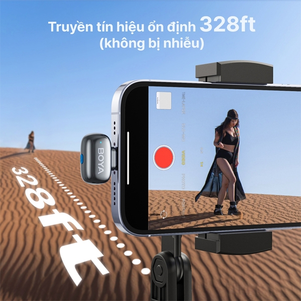 Micro cài áo không dây BOYA Mini