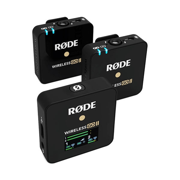 Micro Cài Áo Không Dây Rode Wireless Go 2 dành cho điện thoại/camera