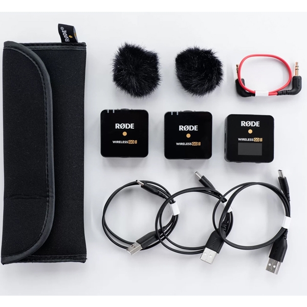 Micro Cài Áo Không Dây Rode Wireless Go 2 dành cho điện thoại/camera