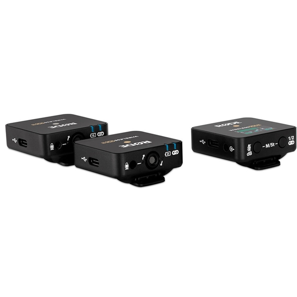 Micro Cài Áo Không Dây Rode Wireless Go 2 dành cho điện thoại/camera