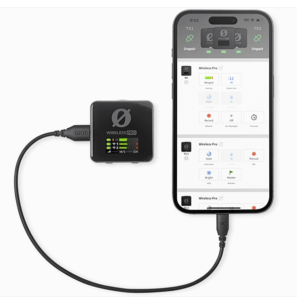 Micro Cài Áo Rode Wireless Pro