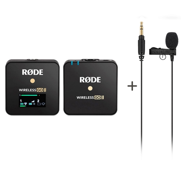 Micro cài áo Rode Lavalier Go dùng các bộ Rode Wireless Go