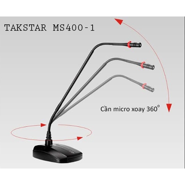Micro cỗ ngỗng có dây Takstar MS 4001