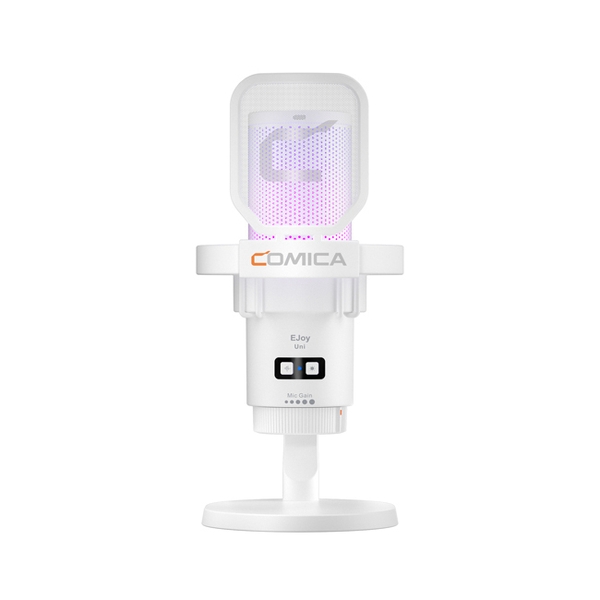 Microphone Comica EJoy Uni RGB Cardioid Condenser Wireless USB (bản để bàn)