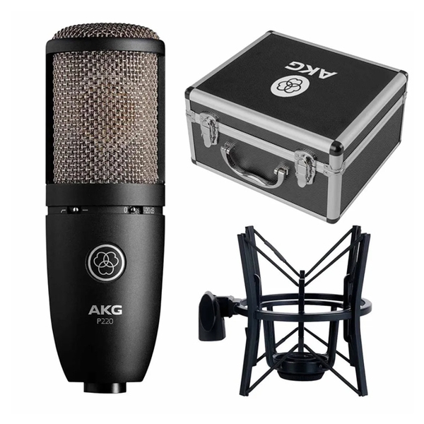 Micro Thu Âm AKG P220 kèm chống Shock
