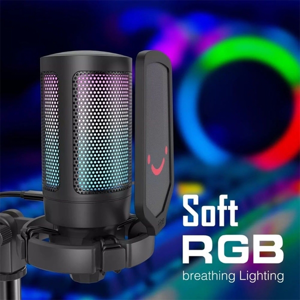 Micro Thu Âm FIFINE A6 AmpliGame RGB