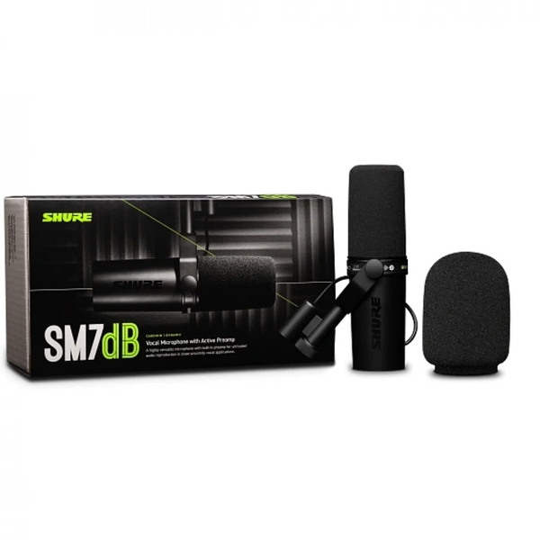 Micro Vocal Dynamic Tích Hợp Preamp Shure SM7dB