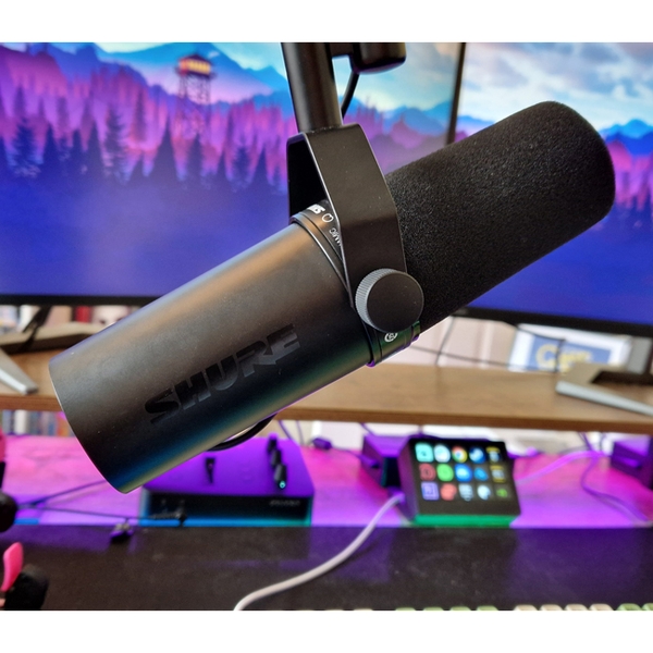 Micro Vocal Dynamic Tích Hợp Preamp Shure SM7dB