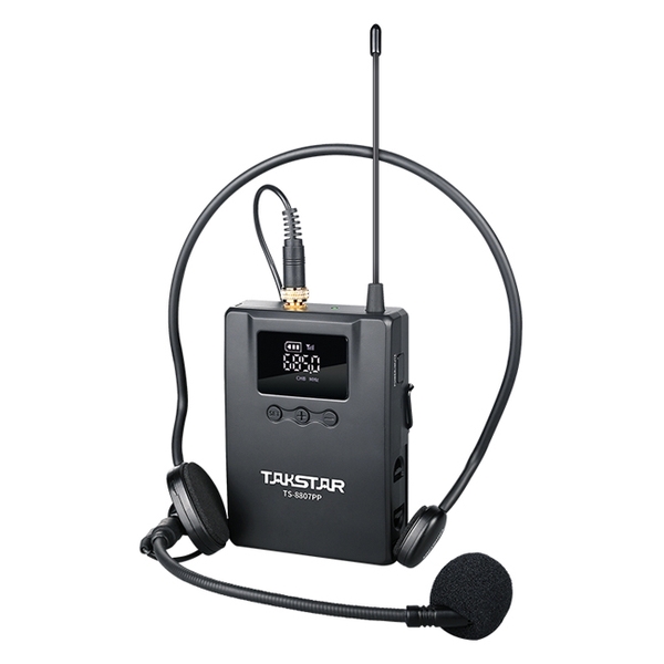 Micro Không dây choàng đầu và cài áo Takstar TS 8807PP