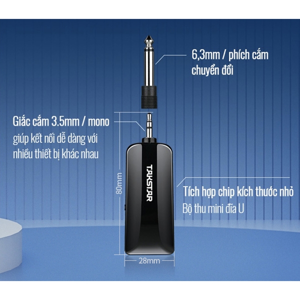 Micro Không Dây Cầm Tay Takstar TS-K201
