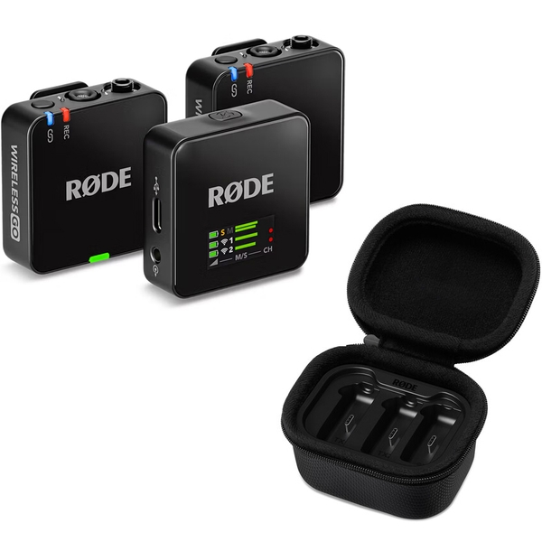 Micro cài áo cho máy ảnh và điện thoại Rode Wireless Go III