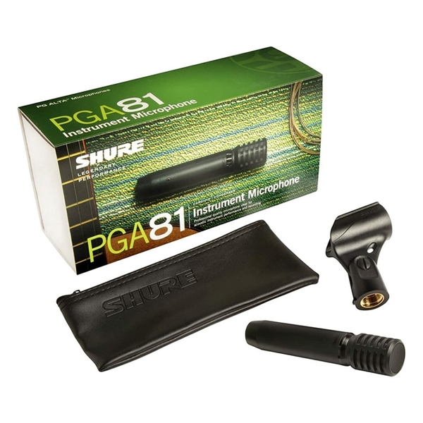Micro nhạc cụ Shure PGA81 LC