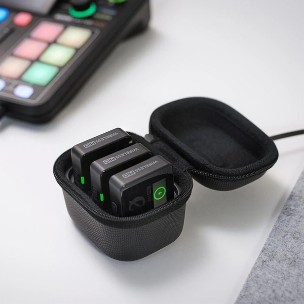 Micro cài áo cho máy ảnh và điện thoại Rode Wireless Go III