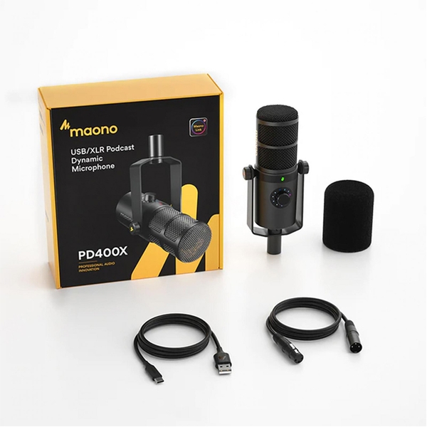 Micro dynamic thu âm Maono PD400X