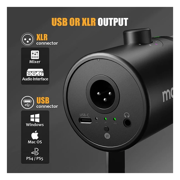 Micro dynamic thu âm Maono PD400X