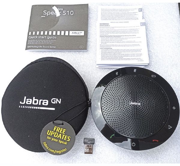 Micro kèm Loa Phòng Họp Bluetooth Jabra Speak 510 MS + Link