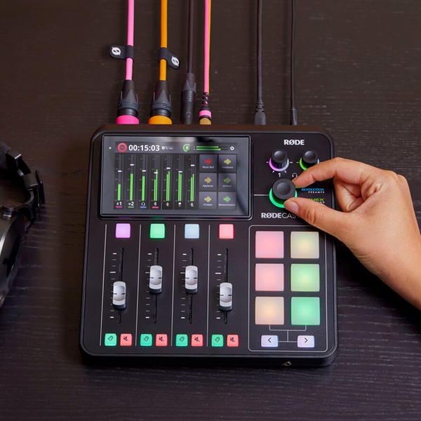 Combo thu âm podcast Rode RodeCaster Duo Package Bundle